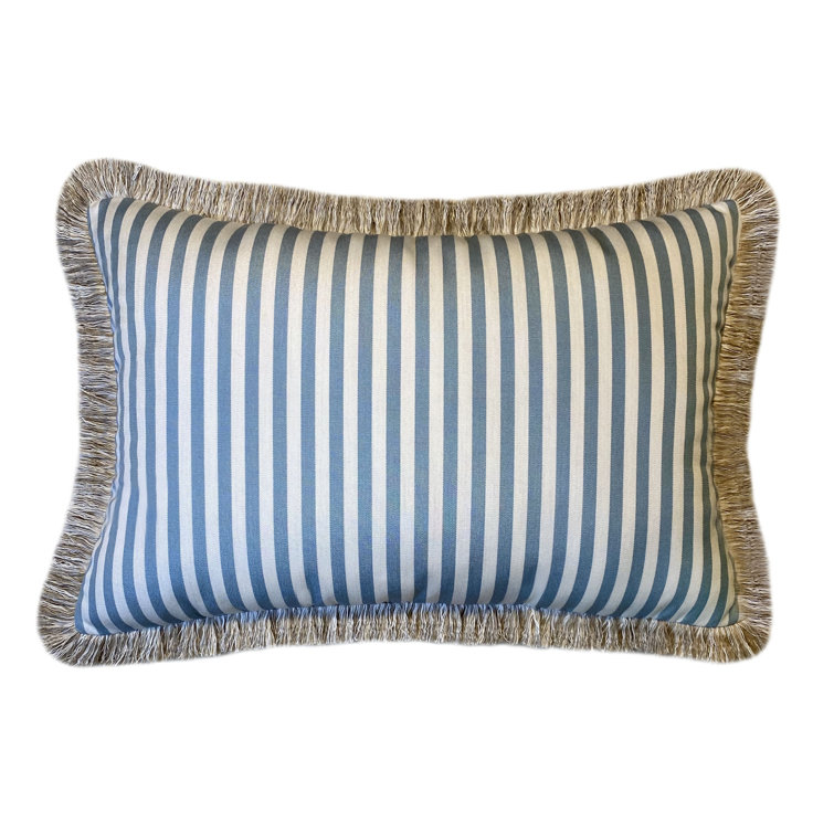 SallieDuncanDesigns Celestial Fringed Sunbrella® Indoor/Outdoor Throw